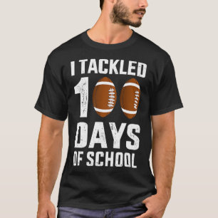 Camiseta Estudié 100 días en la escuela 100 días de fútbol