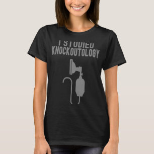 Camiseta estudié nockoutología Anesthesia Tech Anesthesio