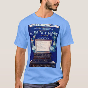 Camiseta Estudio 1922 de la caja de música de Irving Berlin