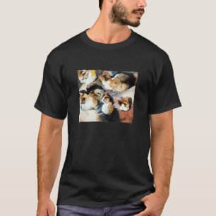 Camiseta Estudio Antiguo De Una Ilustración De Pintura De G