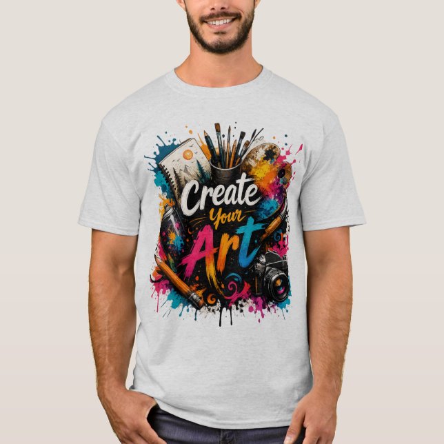 Camiseta Estudio de arte creativo. (Anverso)