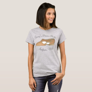 Camiseta Estudio de baile moderno de calzado de Tan lírico