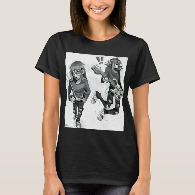 Camiseta estudio de cara de Sally (Anverso)