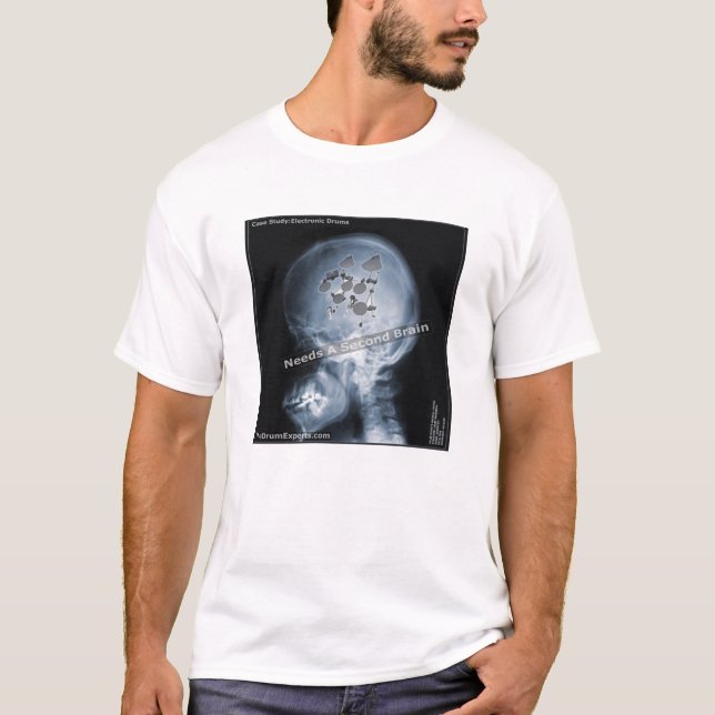 Camiseta Estudio de caso:  Tambores electrónicos (Anverso)