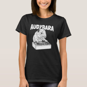 Camiseta Estudio de Ingeniero de Audio Capybara - Sonido de