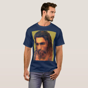 Camiseta estudio de la cabeza de Jesucristo antes de 1872 I