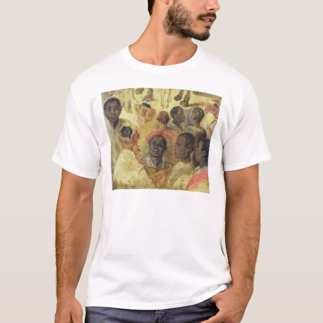 Camiseta Estudio de las cabezas del Moorish (Anverso)