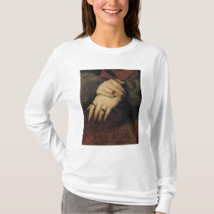 Camiseta Estudio de las manos de una mujer
