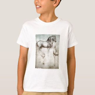 Camiseta Estudio de los caballos - Leonardo da Vinci