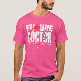 Camiseta Estudio de medicina para Médicos futuros en la esc