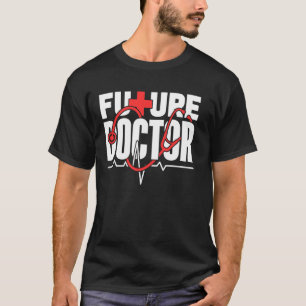Camiseta Estudio de medicina para Médicos futuros en la esc