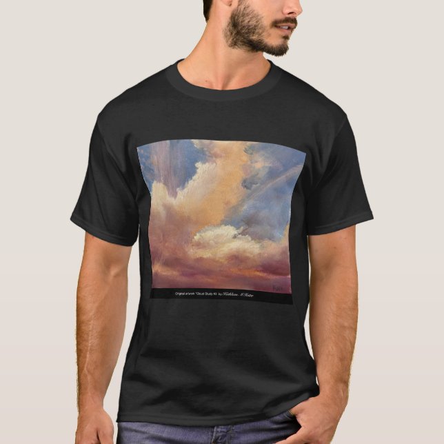 Camiseta Estudio de nubes #3 (Anverso)