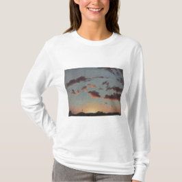 Camiseta Estudio de nubes (Nubes en el cielo) (por Knud Baa
