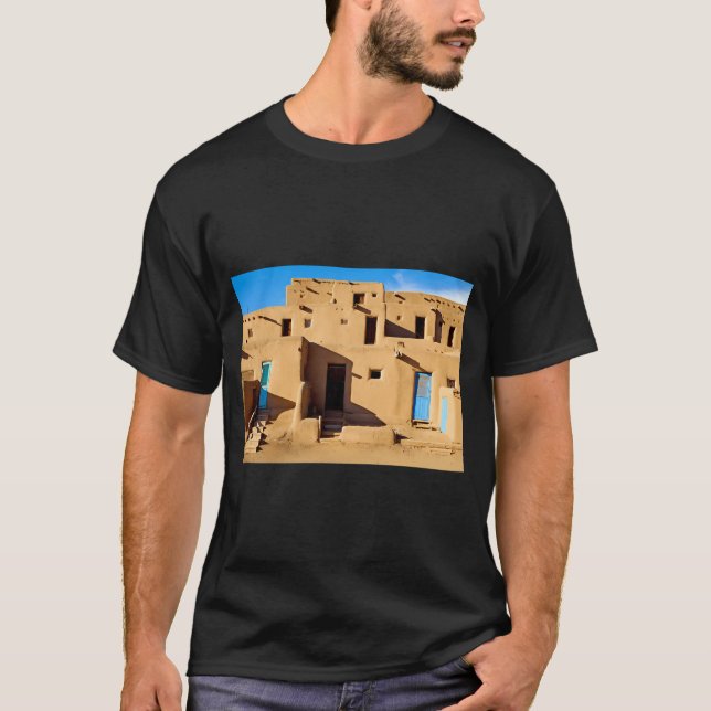 Camiseta Estudio de pueblo de Taos 9 (Anverso)