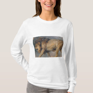 Camiseta Estudio de un León (por Edwin Henry Landseer)