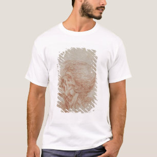 Camiseta Estudio de un viejo hombre, c.1500-05 de la cabeza