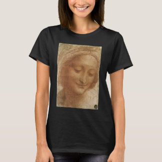 Camiseta Estudio del retrato de Santa Ana de Leonardo da Vi
