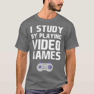 Camiseta Estudio Jugando A Videojuegos