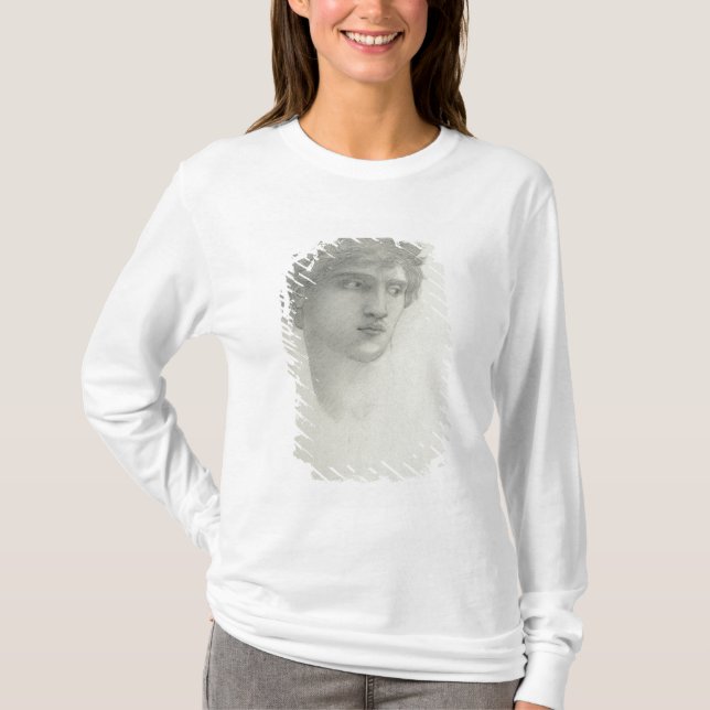 Camiseta Estudio para el jefe de Perseus (lápiz en el (Anverso)
