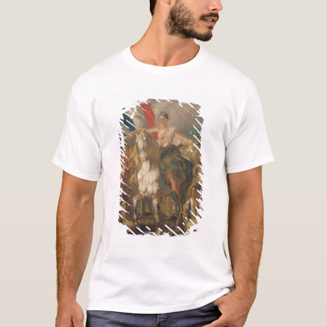 Camiseta Estudio para la "libertad", 1830 (Anverso)