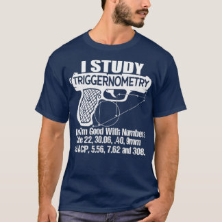 Camiseta Estudio Trigernometría Buena Con Números