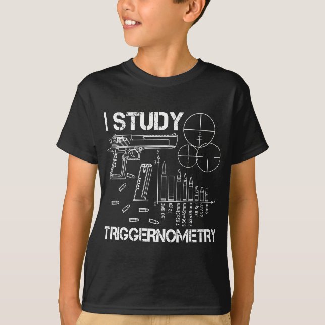 Camiseta Estudio Un Arma De Trigernometría (Anverso)