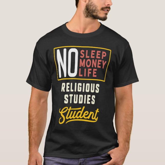 Camiseta Estudios Religiosos Principales Graduación de Estu (Anverso)