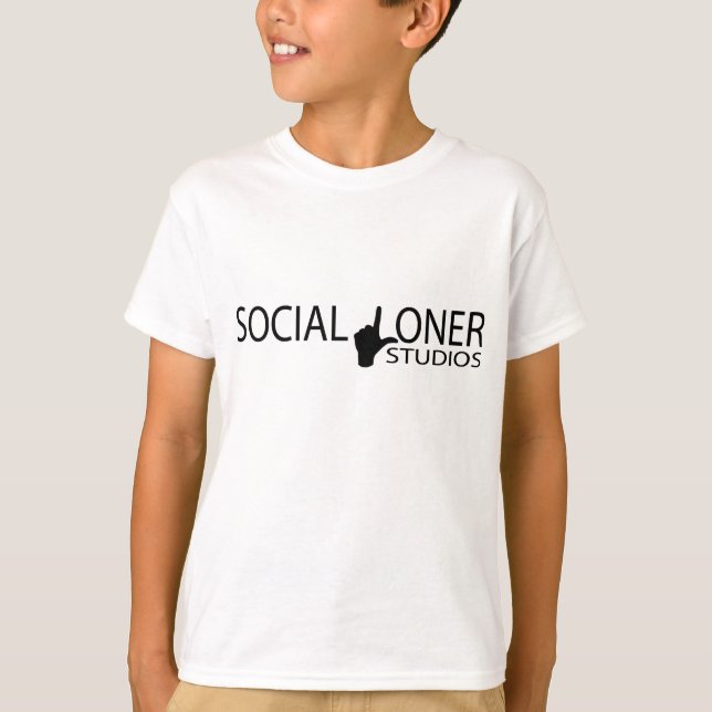 Camiseta Estudios sociales del solitario (Anverso)