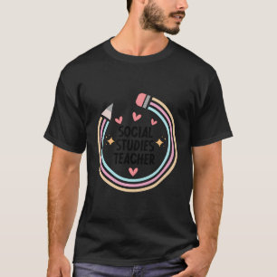 Camiseta Estudios sociales Enseñanza de Estudios Sociales