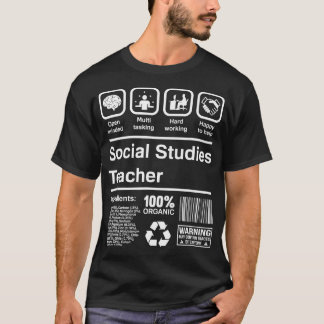 Camiseta Estudios sociales Los regalos de los profesores so