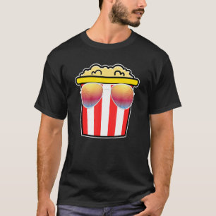 Camiseta Estupenda Caja De Palomitas Con Sombra