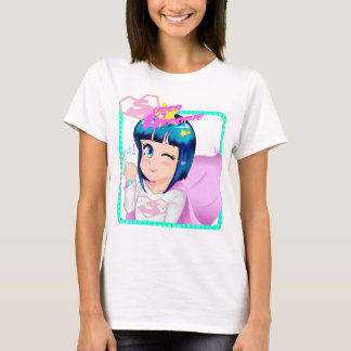 Camiseta estupenda de la lucha de la heroína