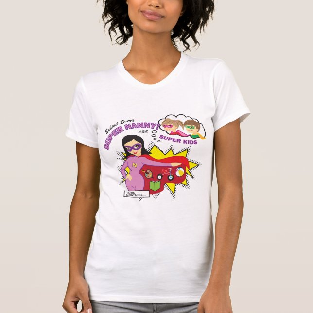 Camiseta estupenda de la niñera (Anverso)