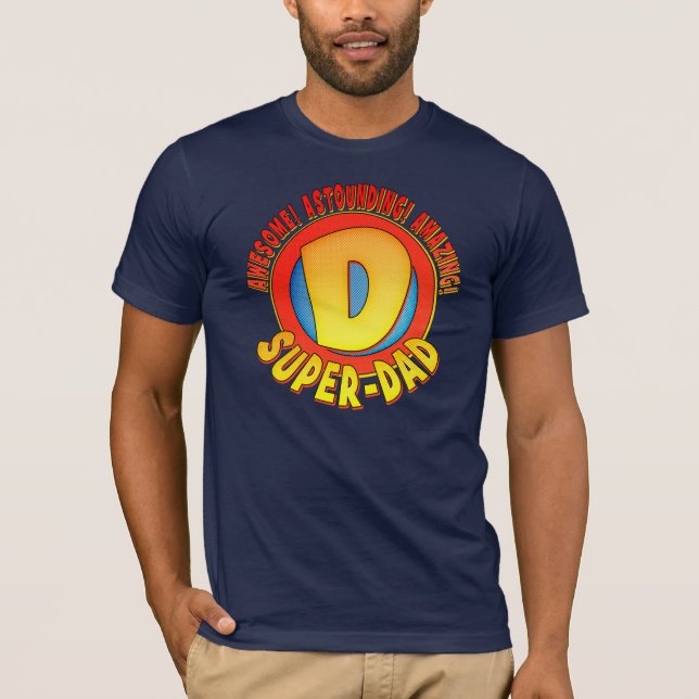 Camiseta estupenda del día de padre del papá (Anverso)