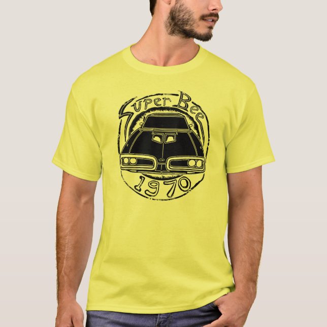 Camiseta estupenda del gráfico de la abeja de 1970 (Anverso)