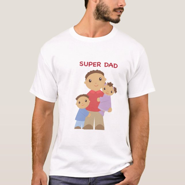 Camiseta estupenda del papá (Anverso)
