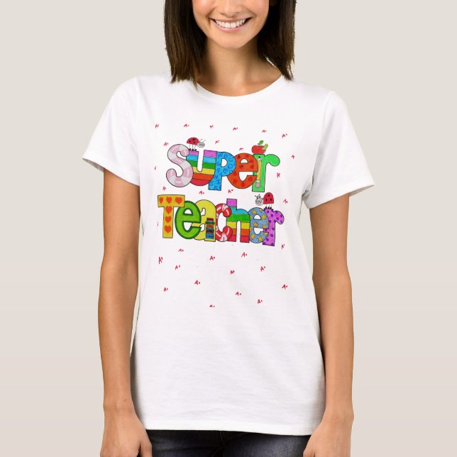 Camiseta estupenda del profesor (Anverso)