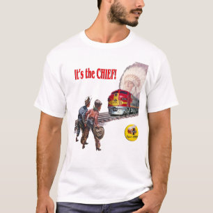 Camiseta estupenda del tren de Santa Fe principal