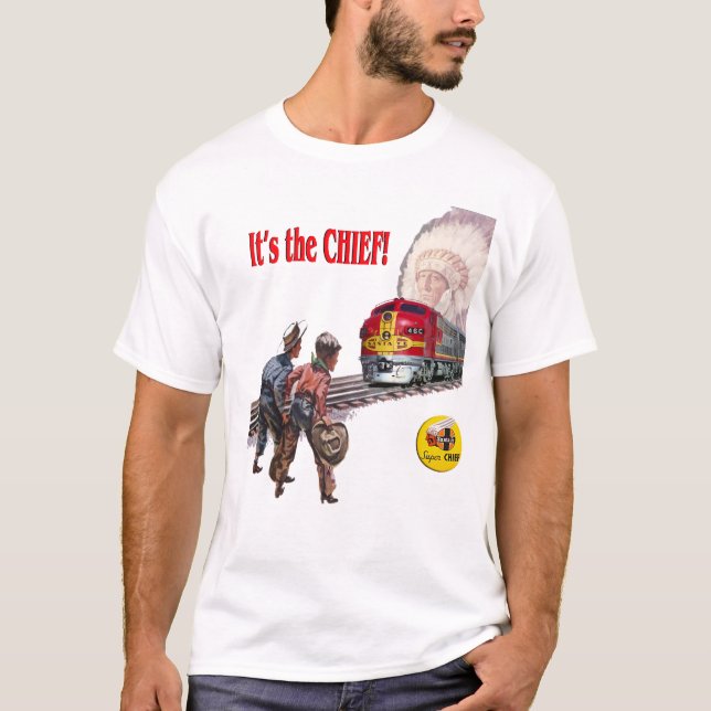 Camiseta estupenda del tren de Santa Fe principal (Anverso)