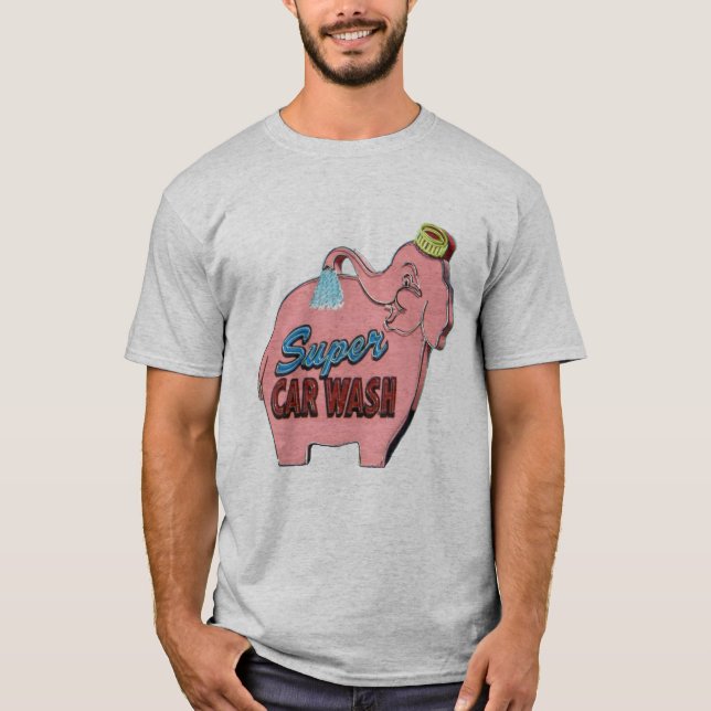 Camiseta estupenda del túnel de lavado (Anverso)