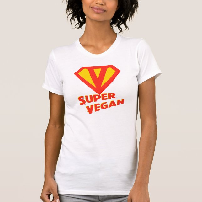 Camiseta estupenda del vegano (Anverso)