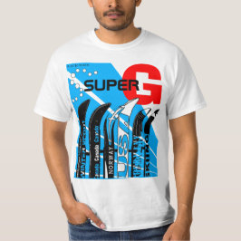 Camiseta Estupenda-G de Snowblade del deporte de