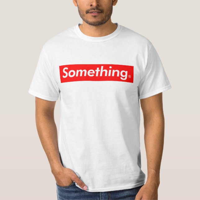 Camiseta estupendo algo (Anverso)