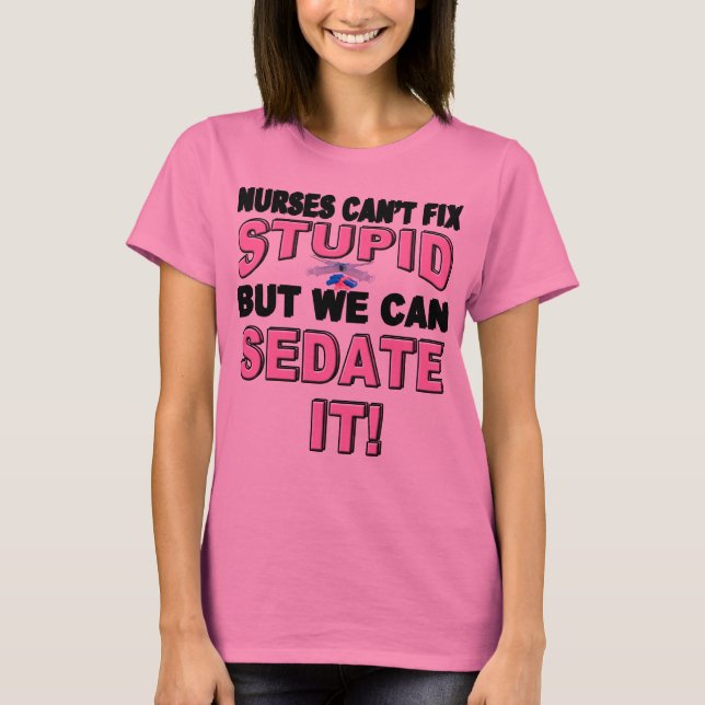 CAMISETA ESTÚPIDO CALMANTE (Anverso)