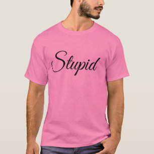 Camiseta Estúpido meme