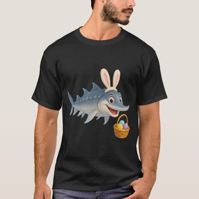 Camiseta Esturión atlántico oriental (Anverso)