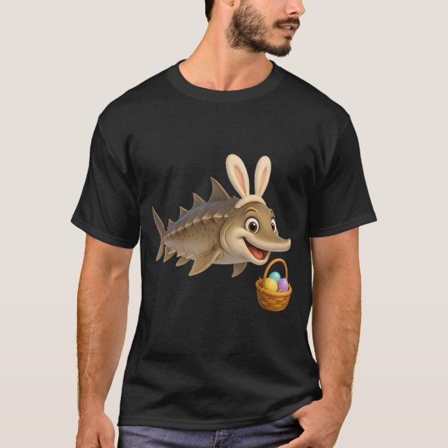Camiseta Esturión de Pascua (Anverso)