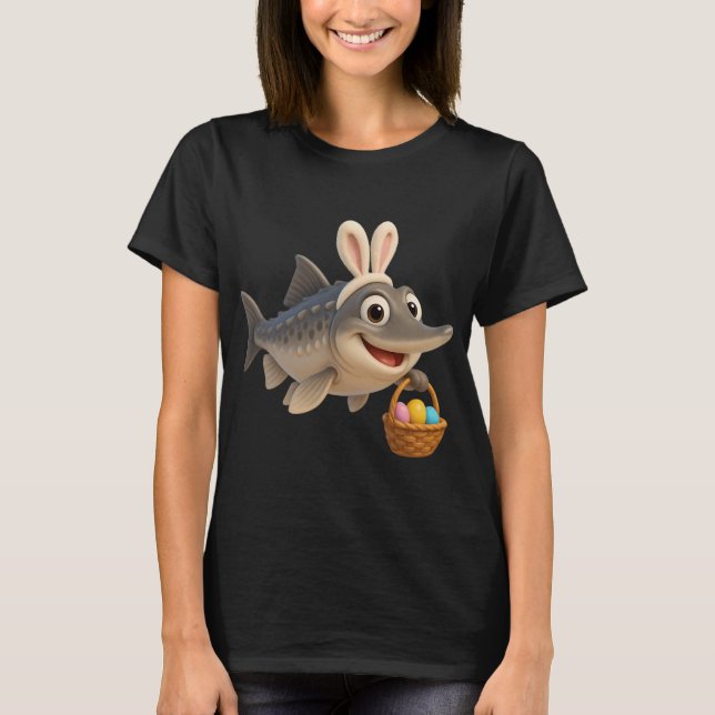 Camiseta Esturión Kaluga de Pascua (Anverso)