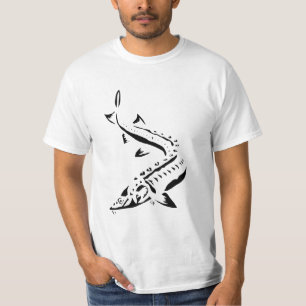 Camiseta Esturión tribal T