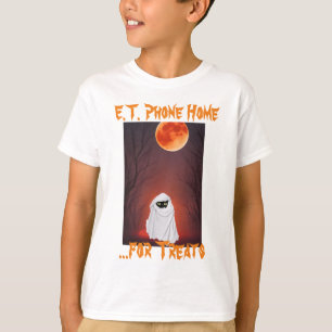 Camiseta ET Phone Home Funny Halloween Cita a un niño